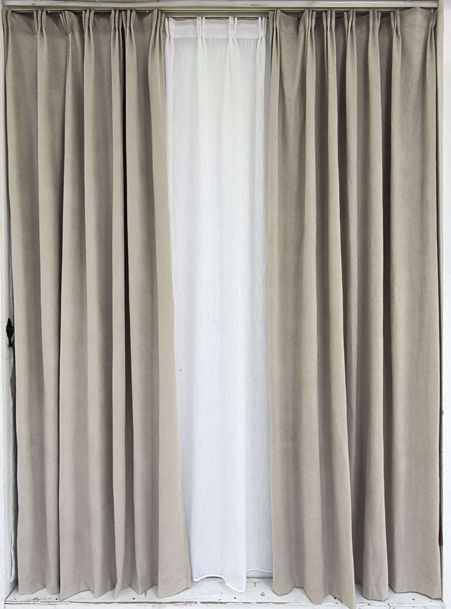 Beige Blackout Curtains